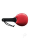 Padded Leather Ping Pong Paddle Rd/blk