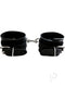 Rouge Rubber Wrist Cuffs Black