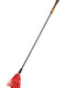 Rouge Wood Handle Riding Crop Red