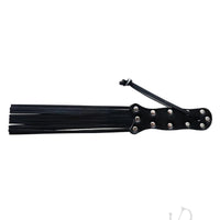 Leather Spiral Paddle Black