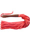 Rouge Wooden Handle Flogger Red