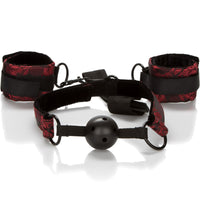 Scandal Brethable Ball Gag W/cuffs