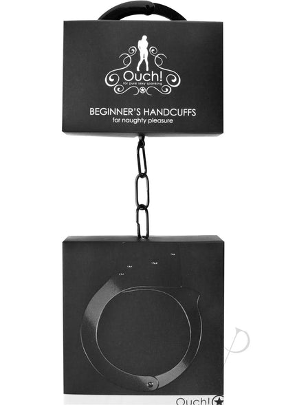 Ouch Beginners Handcuffs Black