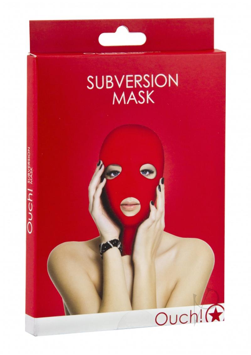 Ouch Subversion Mask Red