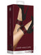 Ouch Luxury Ankle Cuffs Burgundy