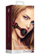 Ouch Luxury Breathable Ball Gag Burgundy