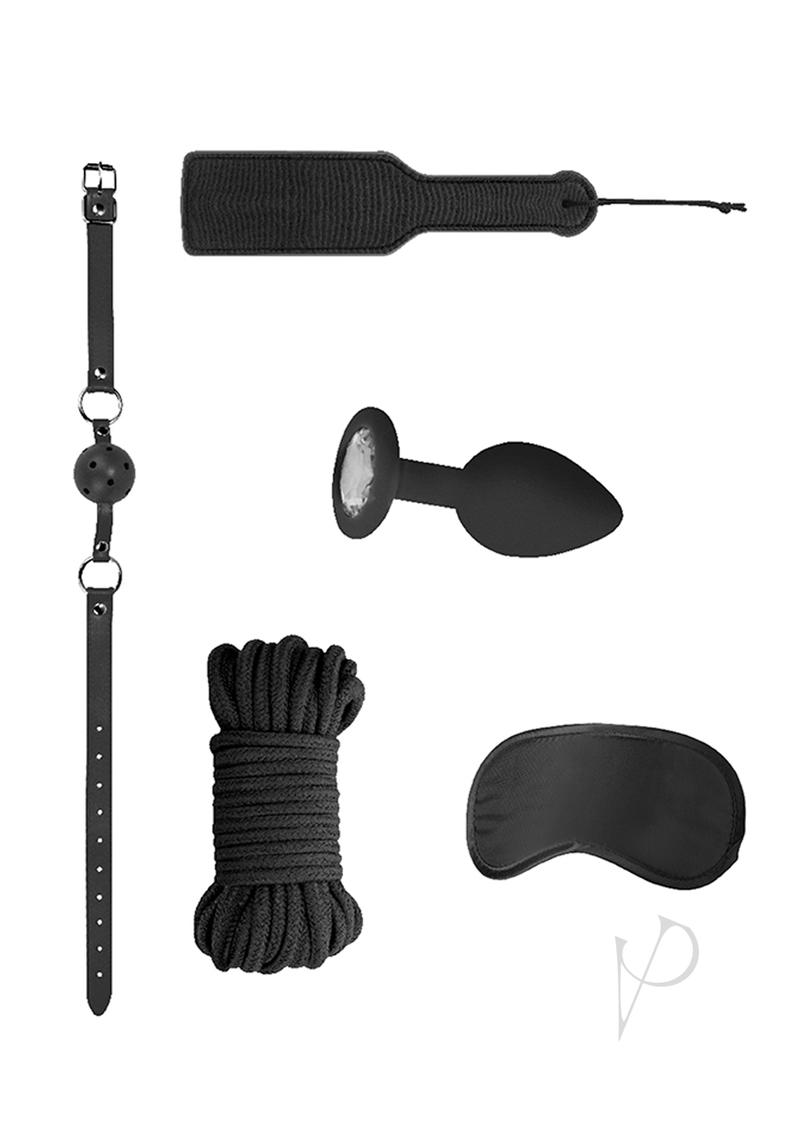 Ouch Kits Introductory Bondage 5 Black