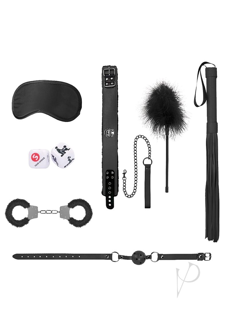 Ouch Kits Introductory Bondage 6 Black