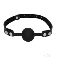 Ouch Silicone Ball Gag Black