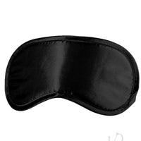 Ouch Satin Eye Mask Black