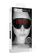 Ouch Bonded Leather Eye Mask Black