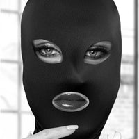 Ouch Subversion Mask Open Mouth/eyes Blk