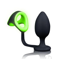 Ouch Butt Plug Cockring Ballstrap Gitd