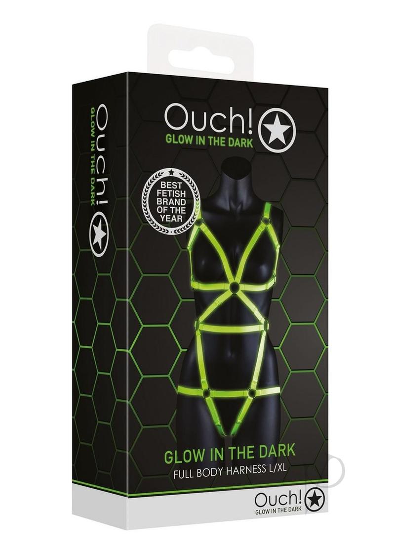 Ouch Full Body Harness L/xl Gitd