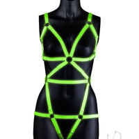 Ouch Full Body Harness S/m Gitd