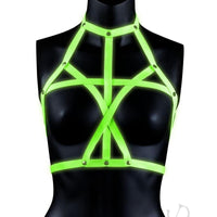 Ouch Bra Harness Gitd L/xl