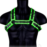 Ouch Buckle Bulldog Harness L/xl Gitd