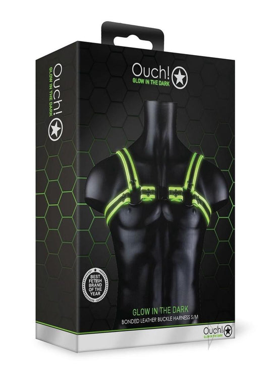 Ouch Buckle Harness Gitd S/m