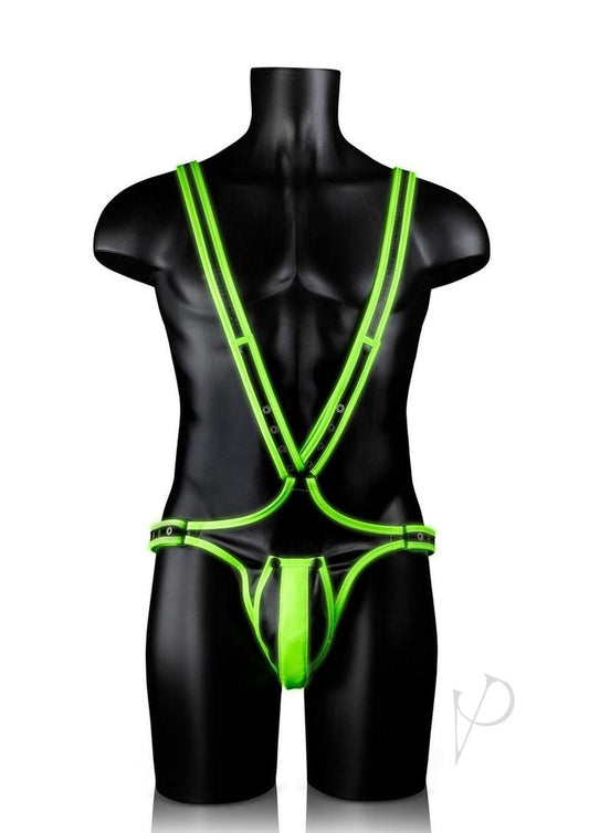 Ouch Full Body Harness S/m Gitd