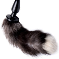 Tailz Grey Fox Tail Anal Plug