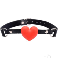 Frisky Silicone Heart Shaped Mouth Gag