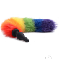 Tailz Rainbow Tail Silicone Butt Plug