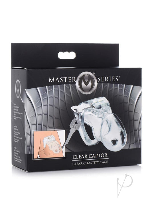 Ms Clear Captor Chastity Cage Sm