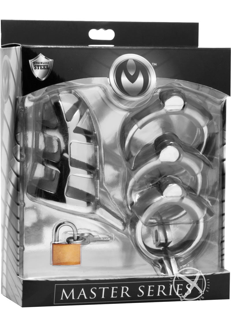 Ms Detained Stainless Chastity Cage