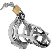 Ms Detained Stainless Chastity Cage