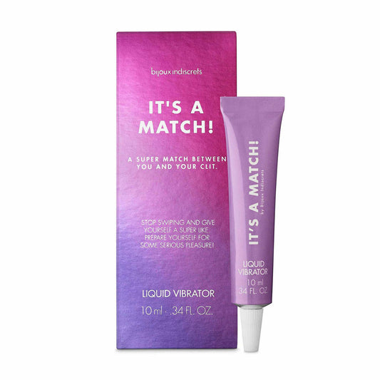 Bijoux Indiscrets Clitherapy It's A Match Liquid Vibrator 10ml