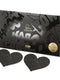 Bijoux Indiscrets Flash Pasties - Black Hearts