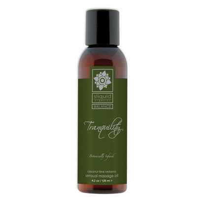 Sliquid Organics Massage Oil Tranquility 4.2oz