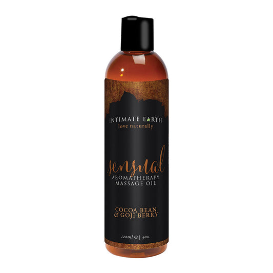 Intimate Earth Aromatherapy Massage Oil - Sensual 4oz