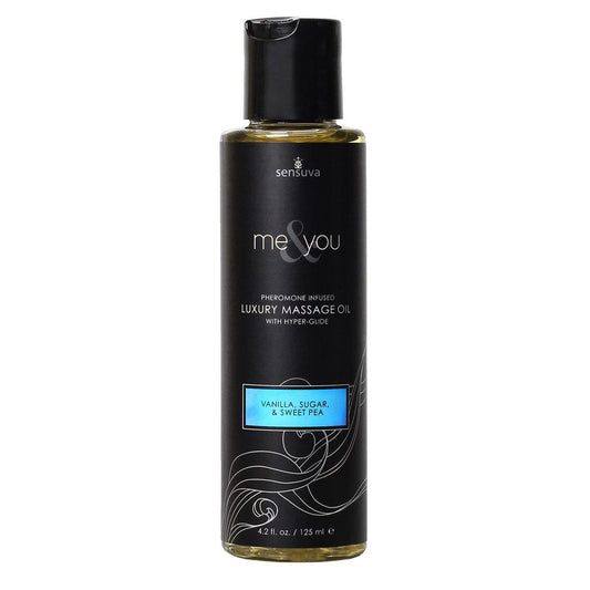 Sensuva Me and You Massage Oil - Vanilla