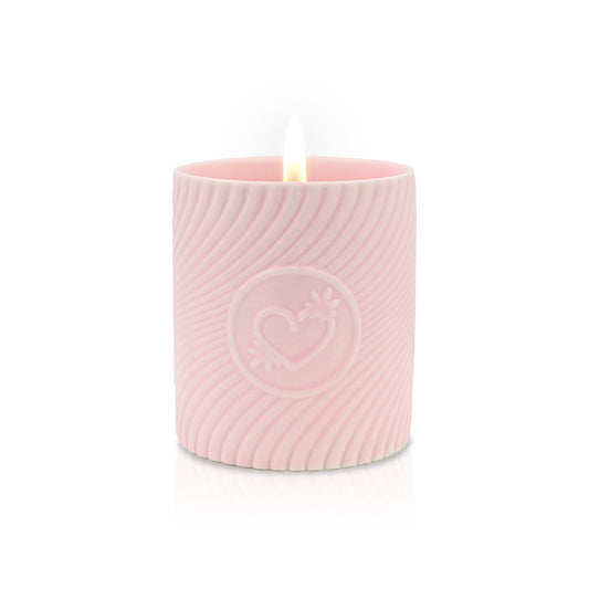 HighOnLove Pink Massage Candle - Lychee Martini