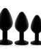 Rianne S Booty Plug Set 3-Pack - Purple