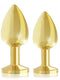 Rianne S Booty Plug Set 3-Pack - Gold