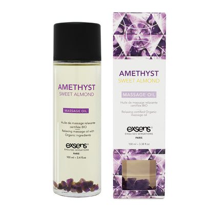 Exsens Massage Oil 100ml- Amethyst Sweet Almond