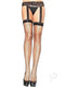 Fence Garter Stocking Plus Black