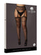 Garterbelt Stocking Lace Top Qn Blk